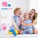 Pookie Boo Premium Baby Hand and Footprint Set - Real Wood Frame & Placeholder for 2 Baby Photos | Perfect Gift for Toddlers Mothers & Fathers - Buy Online on GoSupps.com