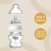Tommee Tippee Closer to Nature Glass Baby Bottle - 250ml Slow Flow Breast-Like Teat with Anti-Colic Valve Colors May Vary - Buy Online Internationally - Buy Online on GoSupps.com