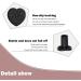SooGree High Heel Cap Protectors - 6 Pairs Heart Shaped | Anti-Slip & Protects High Heel Shoes from Bricks - Women's Heel Repair Caps - Buy Online on GoSupps.com