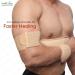 HealthAndYoga GuardNHeal Arm Sling Adjustable Shoulder Immobilizer for Rotator Cuff Support Unisex Skin-Friendly Fits 40-44 (Beige - Buy Online on GoSupps.com