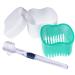 ZFBBDenture Case Denture Cup Denture Bath Container Denture Box Denture Soaking Container Denture Cleaning Case with Lid and Basket