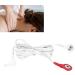 Tens Wire Cable Electrode Lead Wire 59 Inches 2 in 1 Replacement Wires Standard Snap Connection - Red White Button Type - Buy Online on GoSupps.com
