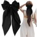 Large Decorative Hair Barrettes Women | Elegant Hair Bows Women | Spring Clip Hair Bows Adults | Multifunctional Accessories Girls Womens Sophisticated Bows Spring Clips Chic Hairs Bow Ladies Black - Buy Online on GoSupps.com