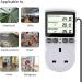 Gobesty Digital Temperature Controller Thermostat Outlet Socket 230 V Digital Thermostat Outlet Plug with Temp Sensor Temperature Switch Heating Cooling Timer for Greenhouse Farm Aquarium Reptile - Buy Online on GoSupps.com