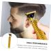 Buy Electric Hair Clipper Set - USB Barber Clippers Trimmers & Hair Cutting Kit - Professional Haircut Supplies - Yellow - Buy Online on GoSupps.com