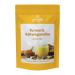 Golden Milk | Go-Yogik Turmeric Ashwagandha Latte Mix With Ceylon Cinnamon Ginger-100g (50 cups) | Vegan | No GMO Caffeine Free Lab Tested.