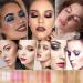 10 Colors Sparkle Shimmer Eyeshadow Palette Glitter Eyeshadow Palette Professional Makeup Glitter Eyeshadow Palette (07#) - Buy Online on GoSupps.com