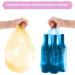 FORID 8 Gallon/150pcs Colorful Clear Trash Bags - Strong Rubbish Bags for Home, Office, and Car - 30 Liter Capacity - Best Seller - Buy Online on GoSupps.com