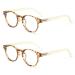OCCI CHIARI Lightweight Designer Acetate frame Stylish Reading Glasses For Women(Yellow 3.0) A-yellow 3.0 x
