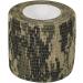 Qigui 8 Roll Self-Adhering Cohesive Bandage - Camouflage Adhesive Tape for Sports & Outdoors (5cm Black) - Buy Online on GoSupps.com