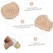 2 Pairs Marmerdo Heel Gel Insoles for High Heels - Non-Slip Cushions for Front Foot Pad - Beige 8X4.3CM - Buy Online on GoSupps.com
