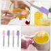 Adocarn Silicone Wax Spatula Set 4 Professional Hair Removal Accessories for Home & Salon Use - Buy Online on GoSupps.com