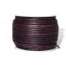 1.5mm Dark Brown Distressed Leather Cord - 20 Meter Roll for Jewelry Making - Buy Online on GoSupps.com