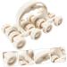 Ultechnovo Lunar Rover Massage Device Kit - 2 Pieces Hand Massager for Maderoterapia White ABS Premium Quality - Buy Online on GoSupps.com
