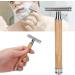 Portable Safety Razor - Manual Shaving Tool for Home Office Hotel & Travel (Silver) | Shop Internationally - Buy Online on GoSupps.com