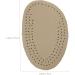 4 Pairs Metatarsal Pads & Forefoot Inserts - Cushioned Shoe Inserts for Women & Men | Ball of Foot & Heel Relief - Buy Online on GoSupps.com