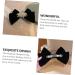 minkissy 1pc Hairpin Bow Hair Clips Grosgrain Hair Bow Wedding Headpieces Big Hair Bow Clip Bow Knot Barrettes Hair Accessories for Women Wedding Fabric Pearl Small and Fresh Girl 17.5X11.5X2.5CM Black - Buy Online on GoSupps.com