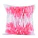 100PCS Pink Disposable Mouth Swabs Sponge Oral Swabs Swabsticks for Mouth Cleaning