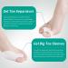 Donnetty Bunion Corrector for Women and Men - Big Toe Separator & Pain Relief Splint with Adjustable Strap - Hallux Valgus Brace for Day/Night Support - Black - Buy Online on GoSupps.com