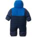 Columbia Kids Reversible Bunting Snowsuit Romper 18-24 Months - Collegiate Navy/Bright Indigo/Dark Mountain - Buy Online on GoSupps.com