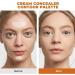 3 Colors Concealer Palette Tricolor Concealer 3 in 1 Color Correcting Concealer Cream with Brush Corrects and Conceals Dark Circles and Blemishes - Buy Online on GoSupps.com