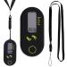 Preferred counter to walk accurate electronic pedometer more precisely pedometers with clip walking steps sustainable mini-step meters for walking hiking sport training accessories black-B