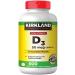 Kirkland Signature 2000 I.U. Vitamin D3 Softgels - 600 Count Bottle for Personal Health Care - Buy Online on GoSupps.com