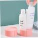 FRCOLOR 3 Sets 4 in 1 bottling Travel Size Toiletries Refillable Bottle 4 in 1 travel bottle travel container Travel Cosmetics Bottle liquid body soap Empty Bottle lotion bottle bracket pp - Buy Online on GoSupps.com