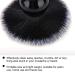 Premium Razor Brush for Men | Travel & Home Use Shaving Brush | Pure Black Nylon - Ideal for Barbers and Hairdressing Salons - Buy Online on GoSupps.com
