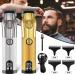 Professional Rechargeable Hair Clippers for Men - Cordless Electric Haircut & Beard Trimmer (Gold with Box - Buy Online on GoSupps.com