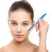 Women's Facial Razor Hair Removal Tool - Dermaplaning Peach Fuzz Remover for Smooth Skin - Blue Eyebrow Razors for Sensitive Skin - Travel Essential - Buy Online on GoSupps.com
