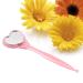 Lurrose Eyebrow Razor & Shaver with Heart Mirror - Eyebrow Trimmer & Eyelash Comb for Women (Pink) | International Shipping Available - Buy Online on GoSupps.com