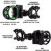 LWANO 5 Pin Bow Sight with Rheostat Light and Reversible Mount - Precision Accuracy for Archery Enthusiasts - Buy Online on GoSupps.com