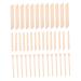 Angoily 150pcs Wax Stick for Hair Removal Spatula Bagged Applicator Tool Pomade Miss Wax Stick Wood