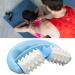 Massage roller for neck thighs calf and leg 2 bikes manual massage roller V-shape hand roller massage device gift for men and women
