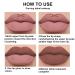 AMY'S DIARY Nude Matte Lip Liner and Liquid Lipstick Set - Long Lasting 24H Matte Lips, Waterproof Makeup Kit - Buy Online on GoSupps.com