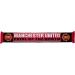 Manchester United FC Authentic EPL Scarf | Pride Of The North | Red Black White | 4.5 ft Long - Buy Online on GoSupps.com