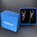 Mshion Unisex Moon Stud Earrings with Jewelry Box - 1 Pair | Unique Gift Idea - Buy Online on GoSupps.com
