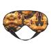 A Brood of Chickens Print Unisex Sleeping Eye Mask Soft Comfortable Light-Blocking Eye Mask