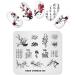 KADS Flower Series Nail Art Stamp Plate T8 - DIY Decoration Tool - Buy Online on GoSupps.com