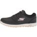 Skechers Women's 123027 Sneaker - Black Leather with Rose Gold Trim | Stylish Comfort | International Shipping Available - Buy Online on GoSupps.com