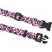 Mihqy Adjustable Dog Collar - Soft & Comfortable Bohemian Design for All Dog Sizes - Pink Leopard Pattern - Buy Online on GoSupps.com