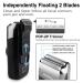Pritech Electric Foil Shavers: 2-in-1 Bald Shaver and Beard Trimmer with Adjustable Speeds - Buy Online on GoSupps.com