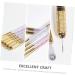 OHPHCALL Embroidery Pencil Eyebrow Pencil Double Sided Manual Pen Microblading Eyebrow Pen Pink Aluminum - Buy Online on GoSupps.com