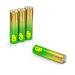 AAA Battery GP Alkaline Ultra 1.5 V Pack of 4
