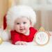Creawoo Baby Imprint Kit - Personalized Christmas Keepsake Ornament for Newborn Boys and Girls with Ring Tool and Display Bell Shaped Frame - Buy Online on GoSupps.com
