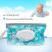 LESHANE Baby Wipe Dispenser 4 Pack Portable Refillable Holder - Floral Design | Travel Wet Wipe Pouch | Lightweight & Reusable - Buy Online on GoSupps.com