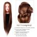Cikonielf Hair Training Head - Synthetic Fiber for Web Design & Coloring Practice - Washable with Shampoo - Buy Online on GoSupps.com
