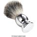 BOKIOESDE Metal Handle Shaving Brush | Badger Hair Beard Brush | Compact & Portable | Ideal for Travel & Grooming - Buy Online on GoSupps.com