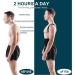 CSCDD Back Brace Posture Corrector Back Straightener Scoliosis and Hunchback Correction Adjustable Posture Trainer(Medium) B Medium - Buy Online on GoSupps.com